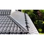 ГРАНД ЛАЙН Металлочерепица Камея (Kamea) v01 0,5 Satin RAL 7024 мокрый асфальт 112804