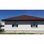 ГРАНД ЛАЙН Металлочерепица Камея (Kamea) в01 0,5 PurLite матовый RAL 8017 шоколад 255030 ГРАНД ЛАЙН Металлочерепица Камея (Kamea) в01 0,5 PurLite матовый RAL 8017 шоколад 255030