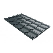 ГРАНД ЛАЙН Профиль волновой Камея (Kamea) 0,45 Drap ST RAL 7016 антрацитово-серый 398908