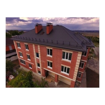 Металлочерепица Grand Line "Кредо" ("Kredo") в01 0,5 Rooftop Бархат RAL 7024 мокрый асфальт — 188351 Металлочерепица Grand Line "Кредо" ("Kredo") в01 0,5 Rooftop Бархат RAL 7024 мокрый асфальт — 188351