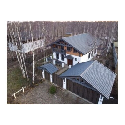 Металлочерепица Grand Line квинта плюс c 3D резом 0,5 Rooftop Бархат RAL 7024 мокрый асфальт — 265200 Металлочерепица Grand Line квинта плюс c 3D резом 0,5 Rooftop Бархат RAL 7024 мокрый асфальт — 265200