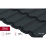 ГРАНД ЛАЙН Металлочерепица Квинта плюс (Kvinta plus) 0,5 Satin Matt RAL 7016 антрацитово-серый 368598 ГРАНД ЛАЙН Металлочерепица Квинта плюс (Kvinta plus) 0,5 Satin Matt RAL 7016 антрацитово-серый 368598