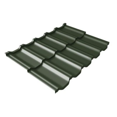 Профиль Grand Line волновой Квинта Уно (Kvinta Uno) 0,5 GreenCoat Pural BT RR 11 темно-зеленый (RAL 6020 хромовая зелень) — 201652 Профиль Grand Line волновой Квинта Уно (Kvinta Uno) 0,5 GreenCoat Pural BT RR 11 темно-зеленый (RAL 6020 хромовая зелень) — 201652