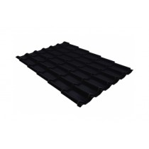 ГРАНД ЛАЙН Профиль волновой Модерн (Modern) 0,45 Drap ST RAL 9005 черный 362718
