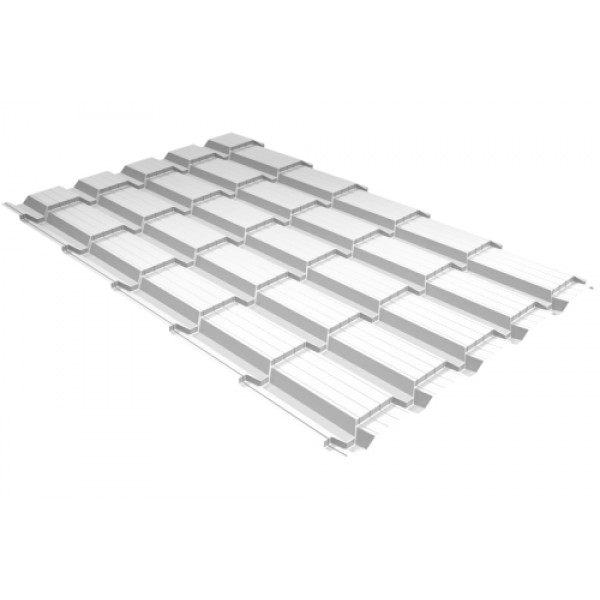 ГРАНД ЛАЙН Профиль волновой Квадро профи (Верховье) (Quadro Profi) v01 0,45 Drap RAL 9003 сигнальный белый 443543 ГРАНД ЛАЙН Профиль волновой Квадро профи (Верховье) (Quadro Profi) v01 0,45 Drap RAL 9003 сигнальный белый 443543