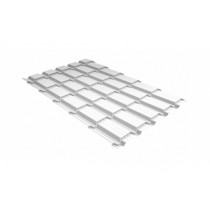 ГРАНД ЛАЙН Профиль волновой Квадро профи (Quadro Profi) v02 0,45 PE RAL 9003 сигнальный белый 159991
