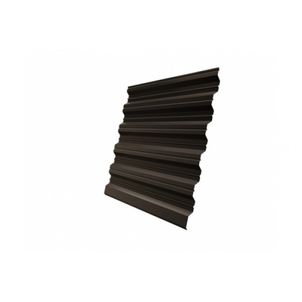 ГРАНД ЛАЙН Профнастил HC35R 0,5 Quarzit lite RR 32 темно-коричневый 90060