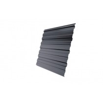 ГРАНД ЛАЙН Профнастил C10R 0,4 PE RAL 7004 сигнальный серый 21944