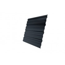 ГРАНД ЛАЙН Профнастил C10R 0,45 Drap ST RAL 7024 мокрый асфальт 363204