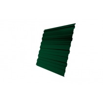 ГРАНД ЛАЙН Профнастил C10R 0,5 Satin RAL 6005 зеленый мох 55223