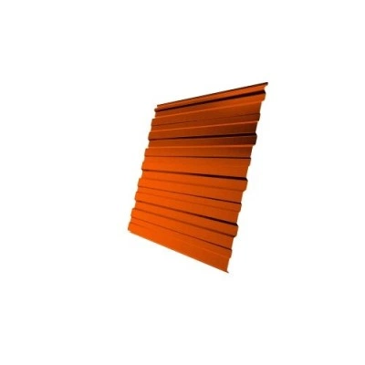 Профнастил Grand Line C10R 0,45 PE RAL 2004 оранжевый — 64634