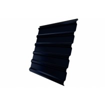ГРАНД ЛАЙН Профнастил С20R 0,5 Quarzit lite RAL 9005 черный 108027