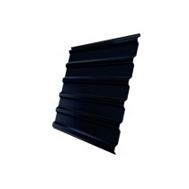 ГРАНД ЛАЙН Профнастил С20R 0,5 PurPro Matt 275 RAL 9005 черный 379123