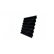 Профнастил Grand Line С21R 0,5 Quarzit lite RAL 9005 черный