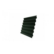 Профнастил Grand Line С21R 0,5 GreenCoat Pural BT, matt RR 11 темно-зеленый (RAL 6020 хромовая зелень)