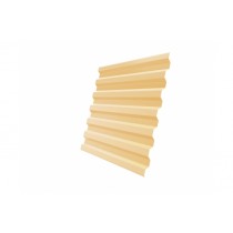 ГРАНД ЛАЙН Профнастил С21R 0,45 PE RAL 1014 слоновая кость 24880