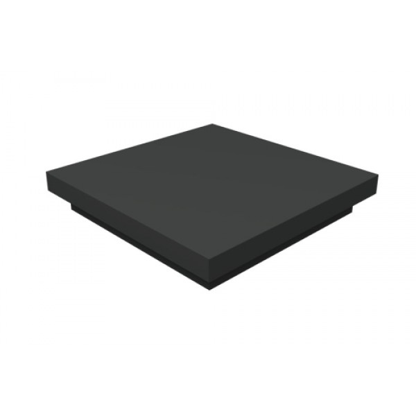 ГРАНД ЛАЙН Колпак на столб плоский 570х410мм 0,5 Rooftop Бархат с пленкой RAL 7016 антрацитово-серый 483110