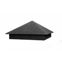 ГРАНД ЛАЙН Колпак на столб 520х390мм 0,45 Базальт Эспрессо 396397