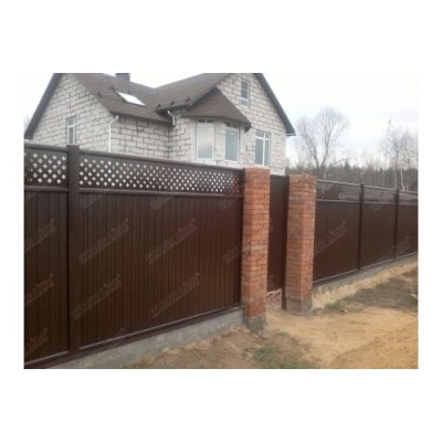 Калитка Grand Line Estet 2,0х1 RAL 8017 — 41648 Калитка Grand Line Estet 2,0х1 RAL 8017 — 41648
