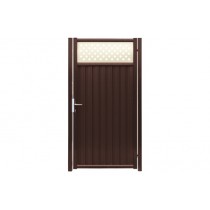 ГРАНД ЛАЙН Калитка Estet Plus 2,0х1 RAL 8017/1014 41651