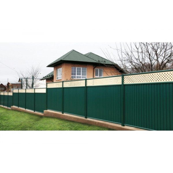 ГРАНД ЛАЙН Калитка Estet Plus 2,4х1 RAL 8017/1014 46475