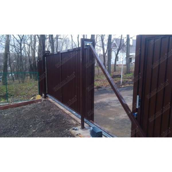 ГРАНД ЛАЙН Ворота откатные Estet 2,0х3,5 RAL 8017 60355 ГРАНД ЛАЙН Ворота откатные Estet 2,0х3,5 RAL 8017 60355