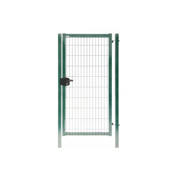 ГРАНД ЛАЙН Калитка Medium New с замком 2,03х1 RAL 6005 158589