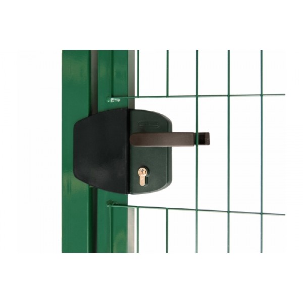 ГРАНД ЛАЙН Калитка Medium New с замком 2,03х1 RAL 6005 158589