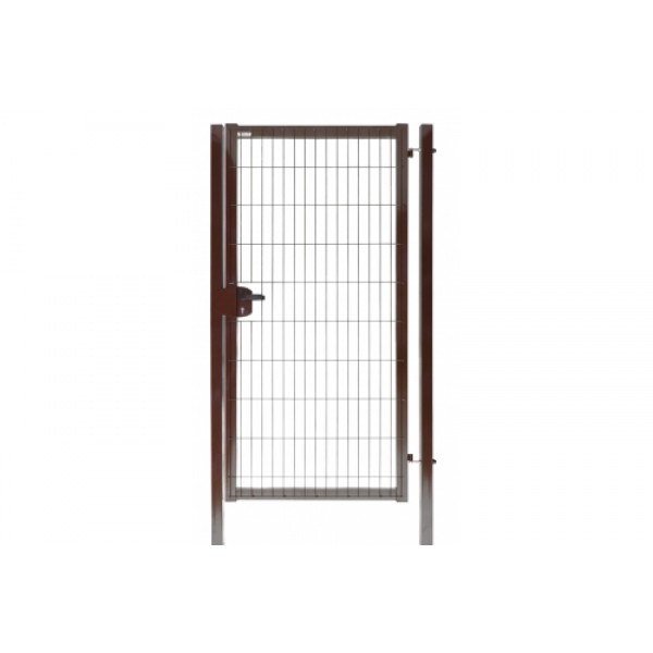 ГРАНД ЛАЙН Калитка Medium New с замком 2,03х1 RAL 8017 158590
