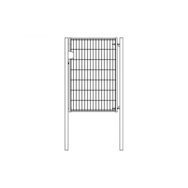 ГРАНД ЛАЙН Калитка Light без замка 1,53х1 RAL 6005 393860 ГРАНД ЛАЙН Калитка Light без замка 1,53х1 RAL 6005 393860