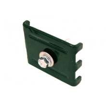 Крепление Grand Line скоба и саморез 5,5х32 RAL 6005