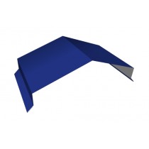 ГРАНД ЛАЙН Парапетная крышка угольная 390мм 0,45 PE с пленкой RAL 5002 ультрамариново-синий (2м) 542405