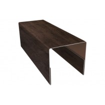 ГРАНД ЛАЙН Планка П-образная заборная 20 0,45 Print-Double Elite Antique Wood (2м) 549756