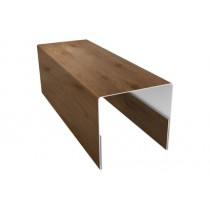 ГРАНД ЛАЙН Планка П-образная заборная 20 0,45 Print Premium Pine Wood Fresh (2,5м) 557842