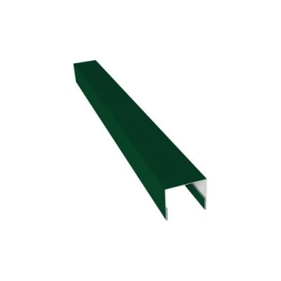 Планка Grand Line П-образная заборная 24 0,45 Drap ST RAL 6005 зеленый мох (3м) — 532708 Планка Grand Line П-образная заборная 24 0,45 Drap ST RAL 6005 зеленый мох (3м) — 532708