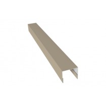 ГРАНД ЛАЙН Планка П-образная заборная 24 0,45 PE с пленкой RAL 1015 светлая слоновая кость (3м) 532937