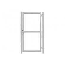 Калитка Grand Line Colority цинк с замком 2,0х1 RAL 7040
