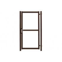 ГРАНД ЛАЙН Калитка Colority Zinc Lock 2,0х1 RAL 8017 179476