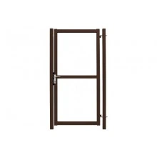 Калитка Grand Line Colority цинк с замком 2,0х1 RAL 8017
