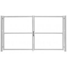 Ворота Grand Line Colority Zinc Lock 2,0х3,5 RAL 7040