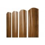 ГРАНД ЛАЙН Штакетник Круглый фигурный 0,45 Print Premium Golden Wood 221907 ГРАНД ЛАЙН Штакетник Круглый фигурный 0,45 Print Premium Golden Wood 221907