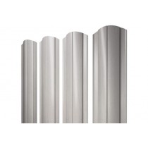ГРАНД ЛАЙН Штакетник Круглый фигурный 0,45 Print Elite Milky Wood TwinColor 273546