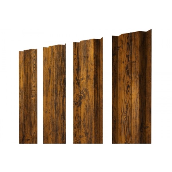 ГРАНД ЛАЙН Штакетник М-образный В с прямым резом 0,45 Print Premium Golden Wood Fresh 557406 ГРАНД ЛАЙН Штакетник М-образный В с прямым резом 0,45 Print Premium Golden Wood Fresh 557406