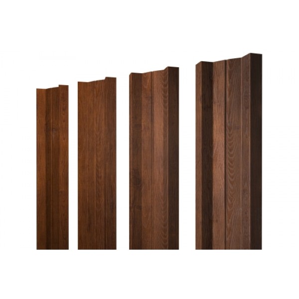 ГРАНД ЛАЙН Штакетник М-образный В с прямым резом 0,45 Print Premium Golden Wood Fresh TwinColor 537176 ГРАНД ЛАЙН Штакетник М-образный В с прямым резом 0,45 Print Premium Golden Wood Fresh TwinColor 537176
