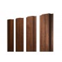 ГРАНД ЛАЙН Штакетник П-образный A с прямым резом 0,45 Print Premium Golden Wood Fresh 557062