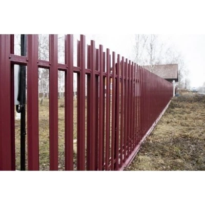 Штакетник П-образный B с прямым резом Grand Line 0,45 ПЭ RAL 3005 красное вино — 184301 Штакетник П-образный B с прямым резом Grand Line 0,45 ПЭ RAL 3005 красное вино — 184301
