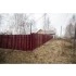 Штакетник П-образный B с прямым резом Grand Line 0,45 ПЭ RAL 3005 красное вино — 184301 Штакетник П-образный B с прямым резом Grand Line 0,45 ПЭ RAL 3005 красное вино — 184301
