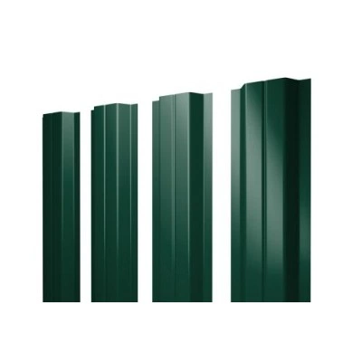 Штакетник П-образный B с прямым резом Grand Line 0,45 ПЭ RAL 6005 зеленый мох — 230705 Штакетник П-образный B с прямым резом Grand Line 0,45 ПЭ RAL 6005 зеленый мох — 230705