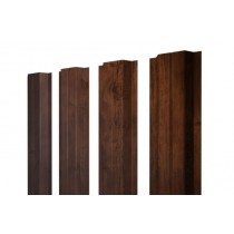 ГРАНД ЛАЙН Штакетник П-образный A с прямым резом 0,45 Print Premium Cherry Wood Fresh 518227