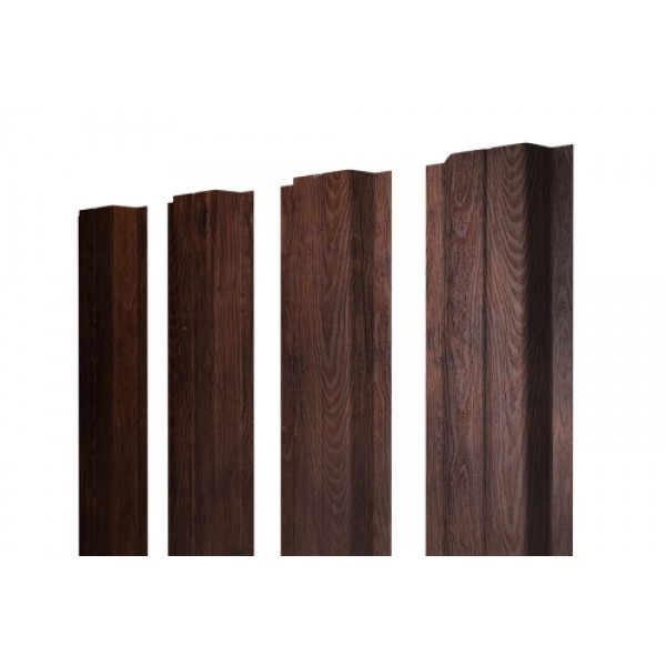 ГРАНД ЛАЙН Штакетник П-образный В 0,45 Print-Double Premium Cherry Wood Lite Fresh 542649